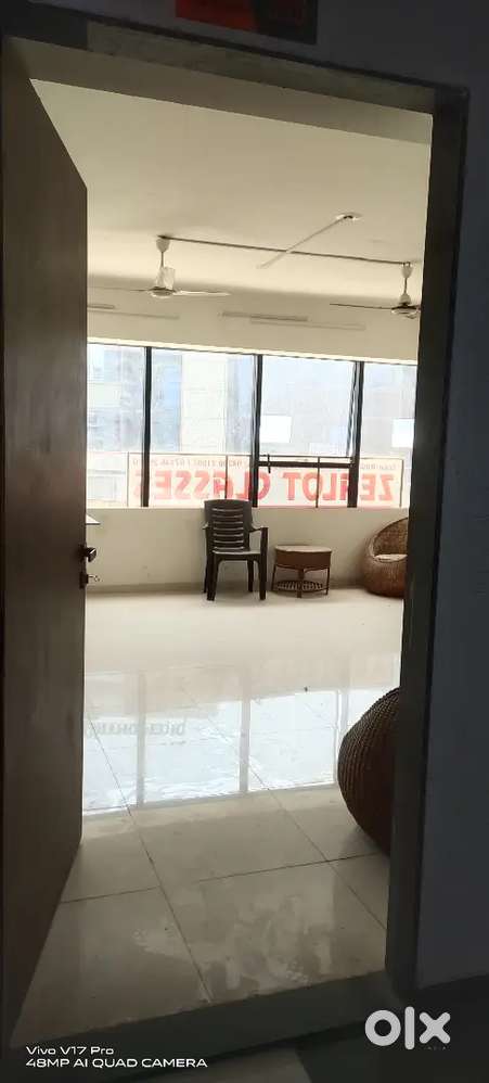office with attached washroom