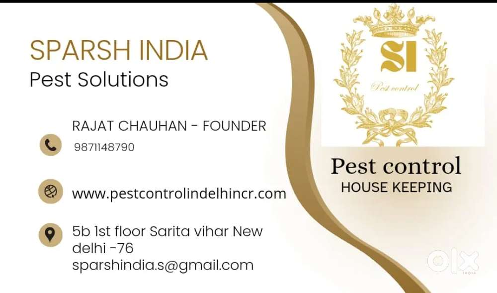 Field job for pest control services technician