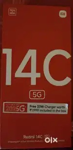 Brand New Sealed box Pc Redmi 14C 5G 4 GB 64