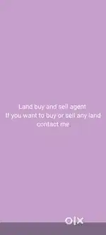 Land buy or sell contact me