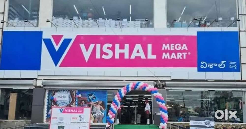 Vishal mega Mart urgent hiring jobs girls boys store keeper helper