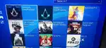 PS4 slim 2 tb with games and all original accessories