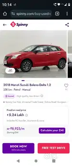 Maruti Suzuki Baleno 2019 Petrol Good Condition