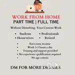 Online work from Home