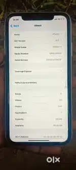 I phone 11    128 gb white colour