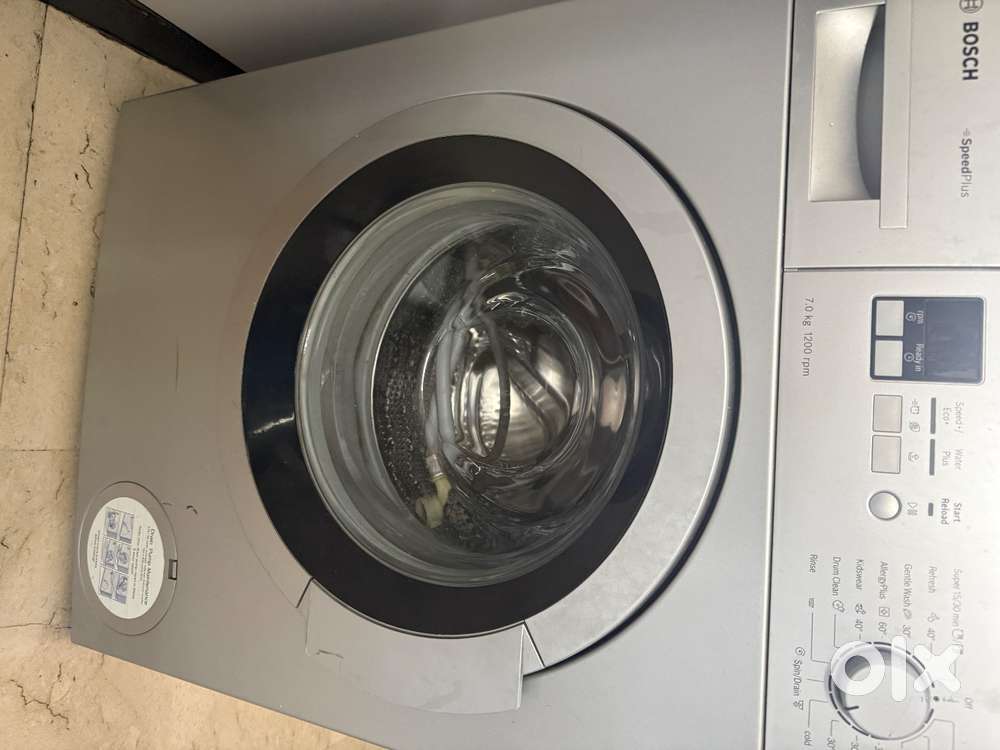 Perfect condition - 7kg Bosch front load machine 1200 rpm