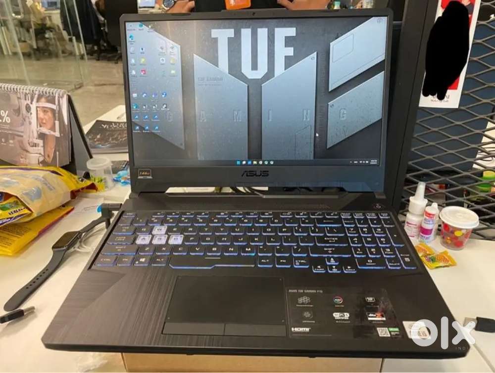 Asus TUF F15 11Gen DD4 Intel i5 4GB graphic 16GB RAM and 512GB storage