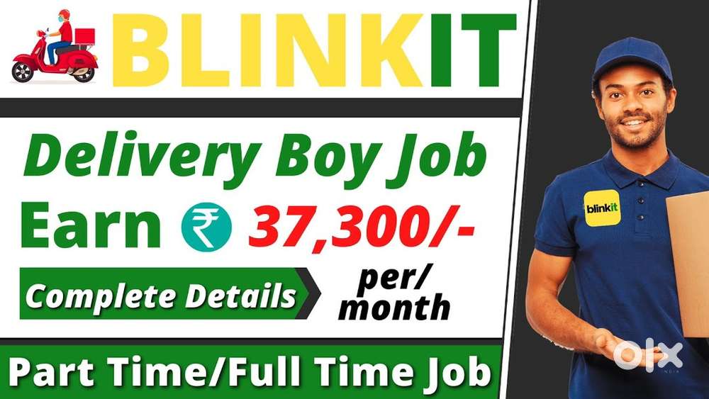 Urgent need for Delivery Boy Blinkit