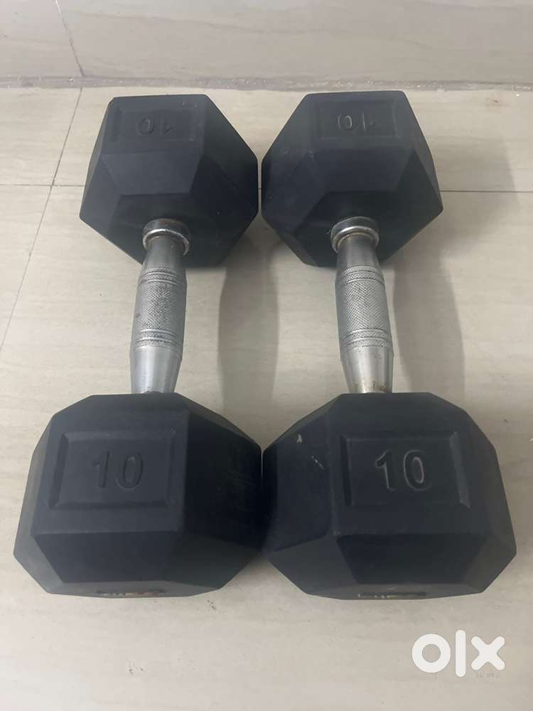10kg Dumbells for sale