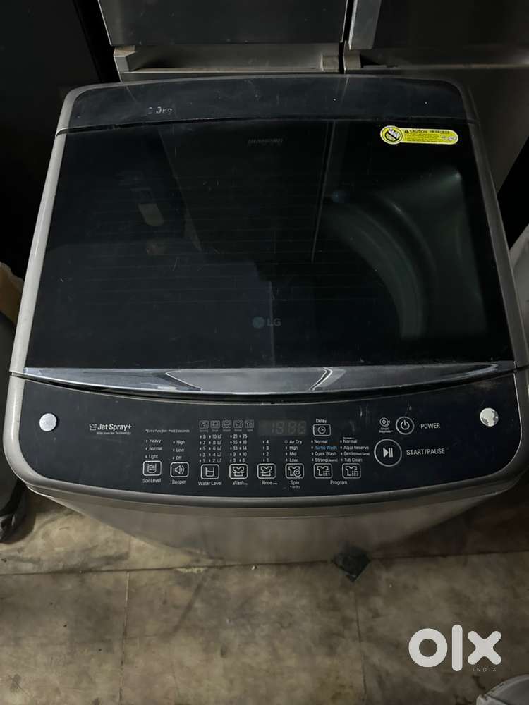 *BIG SIZE* LG inverter 10 kg top load with gurantee & warranty on bill