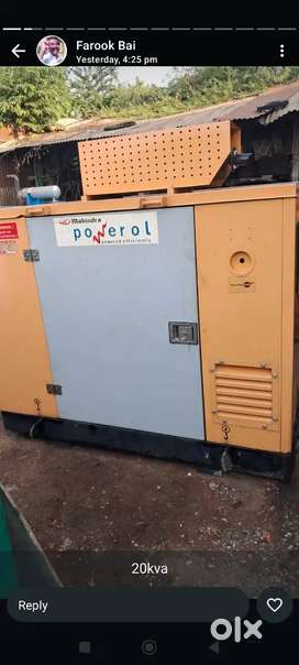 Used generator for sale in coimbatore