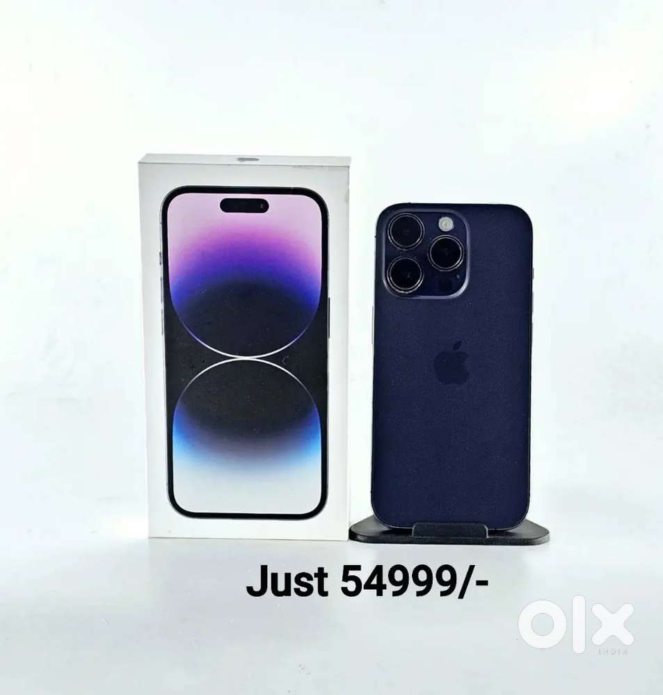 Apple IPhone 14 Pro (256gb )Deep Purple colour with FulLow Price