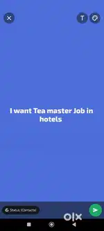 Tea master 25 years of experienced in field