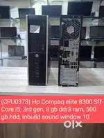 (CPU0373) Hp Compaq elite 8300 Sff refurbished cpu