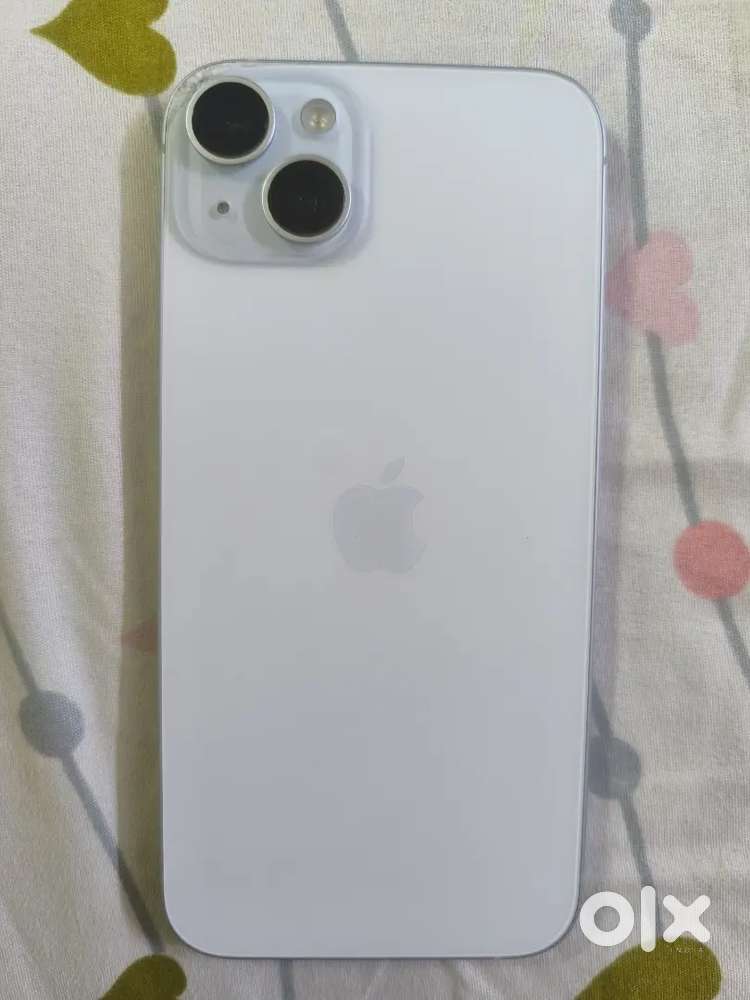 iPhone 15Plus 256gb blue battery 88% with cable, read description.