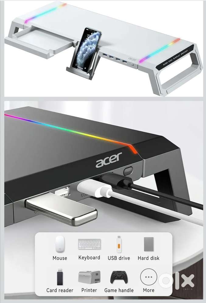 Acer Ergo Multifunction Monitor and Laptop Stand and USB Hub-Brand New