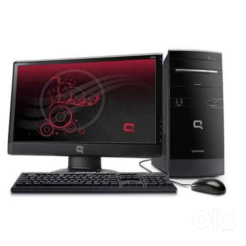 Compaq system Monitor and CPU