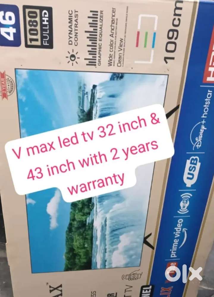 V MAX LED TV 32