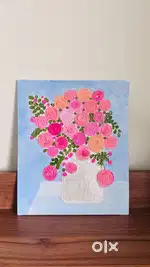 Impasto Floral painting