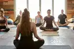 Yoga teacher for senior citizen