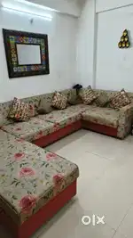 8 seater sofa with couch for sale