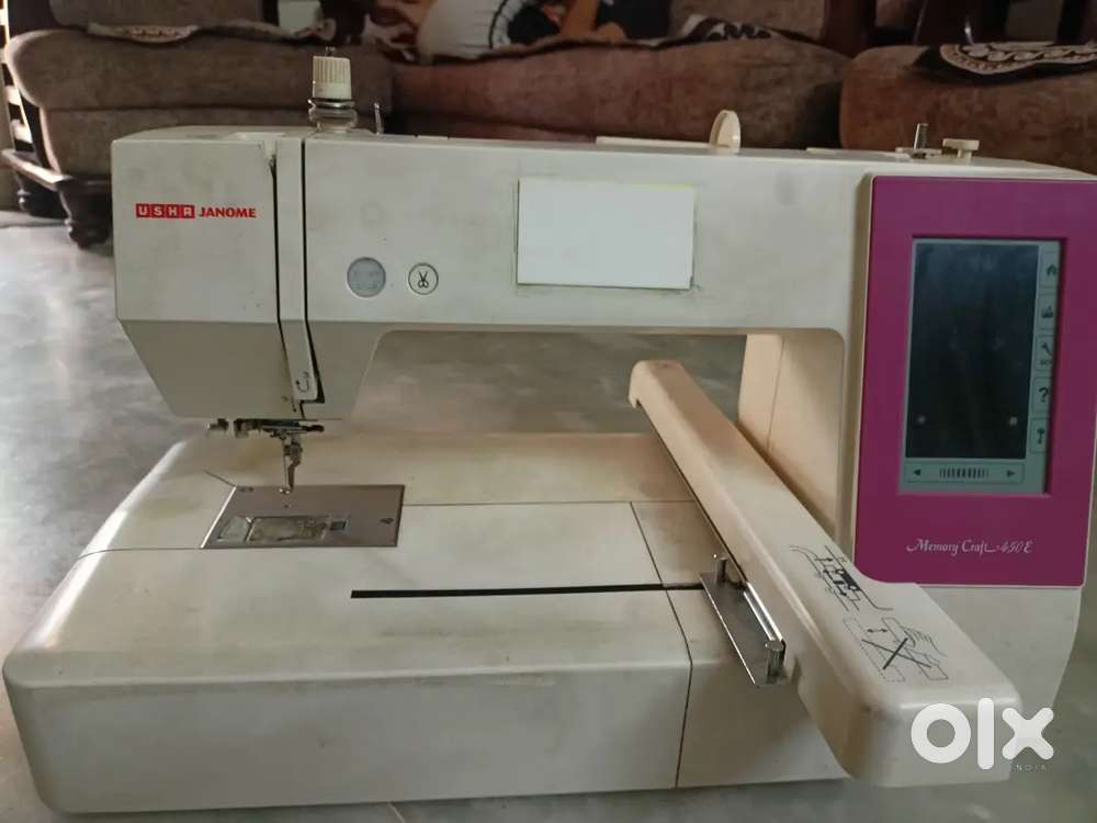 Usha 450e Embroidery Machine