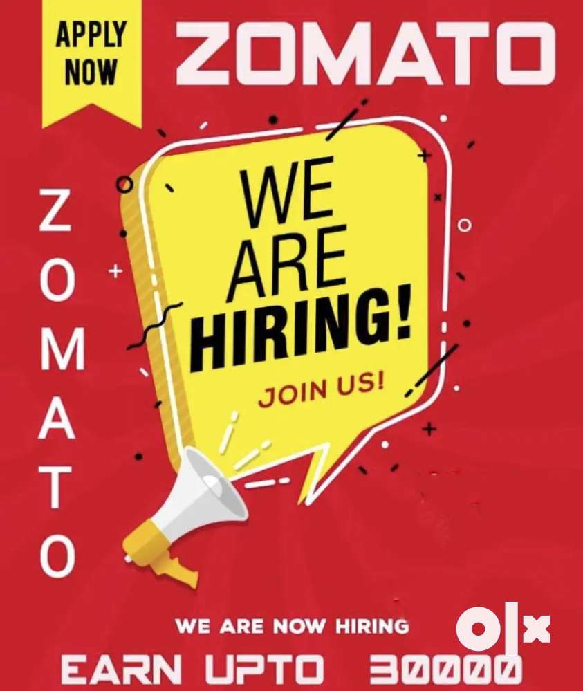 Zomato food Delivery Job work in your free time