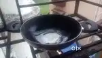 Pigeon 24cm 240mm Aluminium Kadai kadhai with sturdy handle.