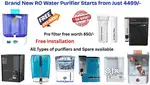 Brand New RO Water Purifier Start For Just Rs 4,499 Only