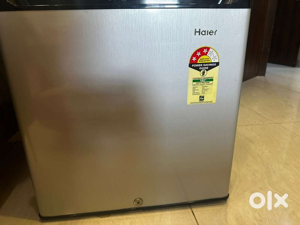 Haier 3-Star Single Door Refrigerator – 162 L, Elegant Silver Finish