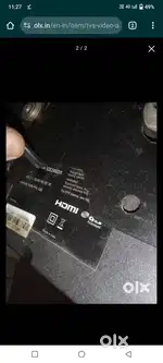 Panasonic Tv screen damage