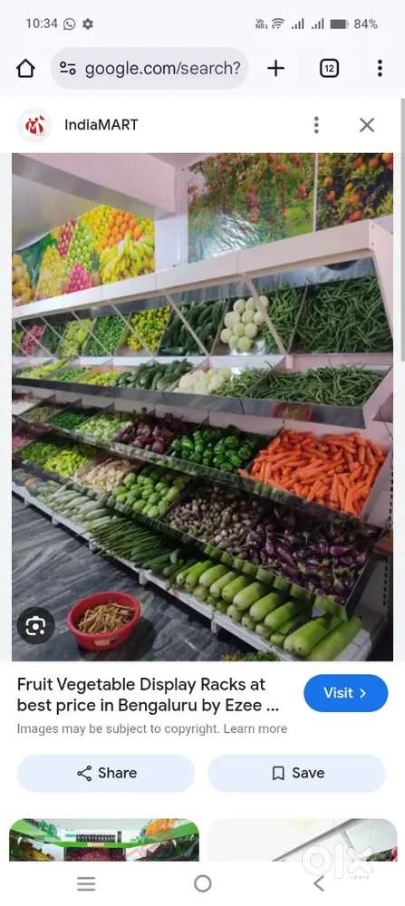 मुझे सब्जी बेचने के लिये हेल्पर चाहिये