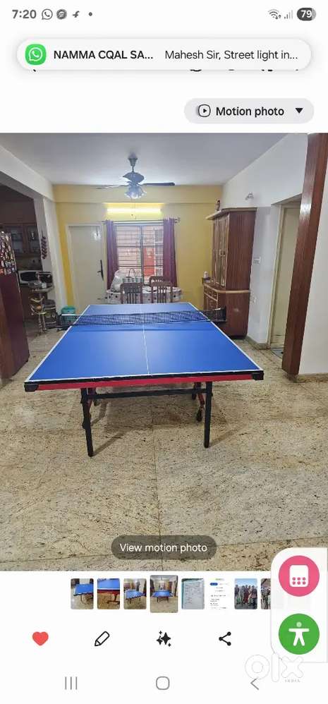 Table tennis Table