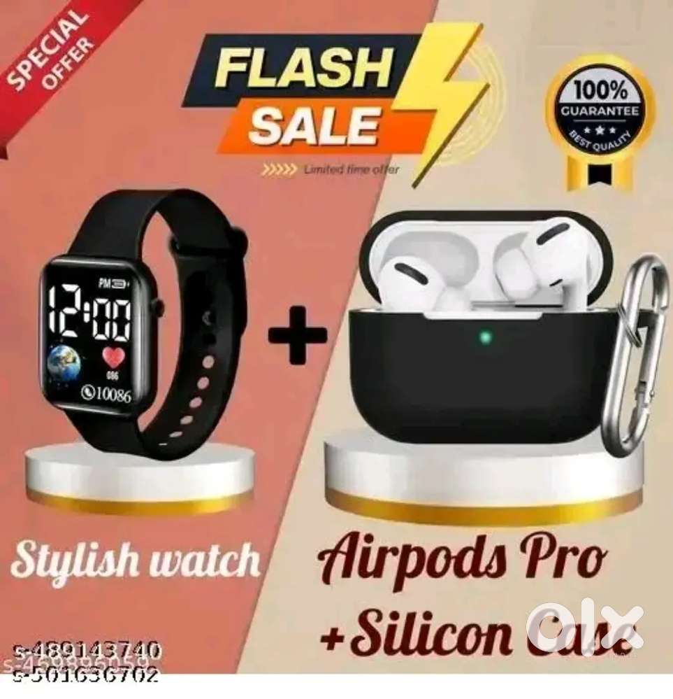 Smart watch & Airbuds pro ( branded new )