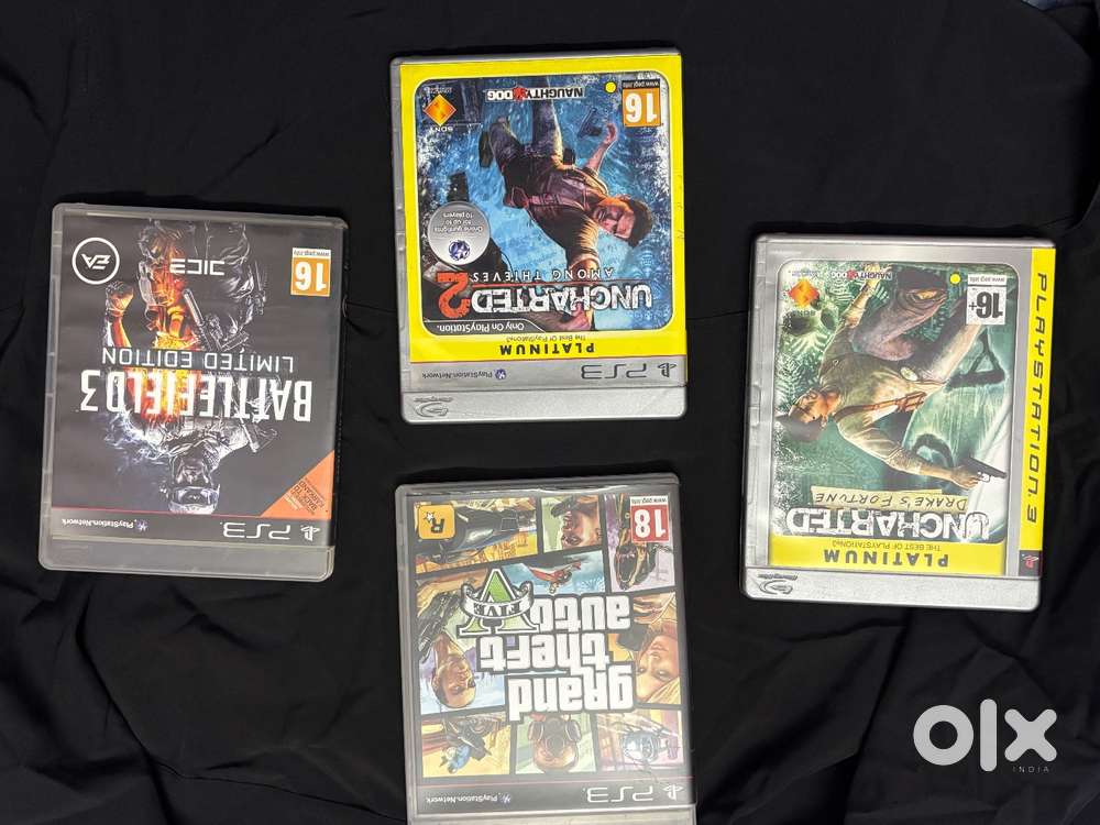 Ps3 used game discs combo