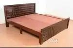 Queen size bed without storage at wholesale price