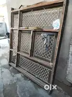 Windows with  jugaad wood