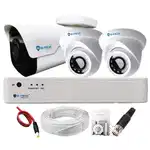 Cctv camera Hi-focus 4ch setup