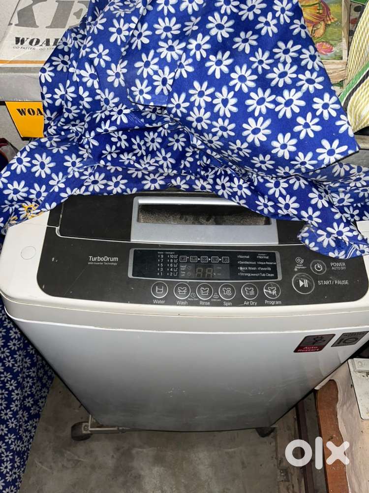 Automatic 6.5 liter Lg inverter washing Machine