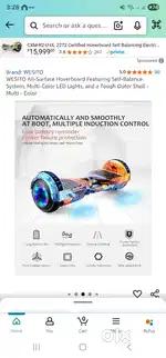 Electric hoverboard for Adults