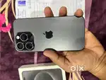 Apple iphone 15 Pro 128Gb Black in Excellent Condition Battery 87