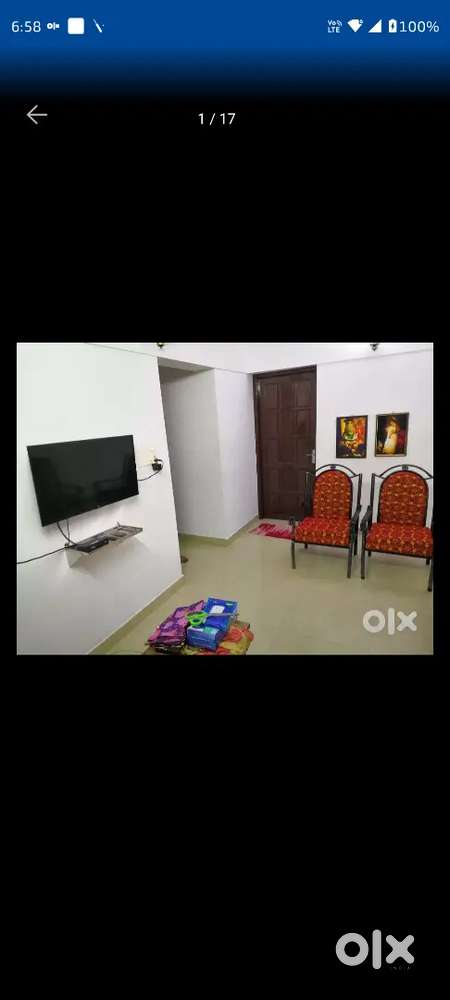 3 BHK Fully Furnished for Short term (short stay) / Long term