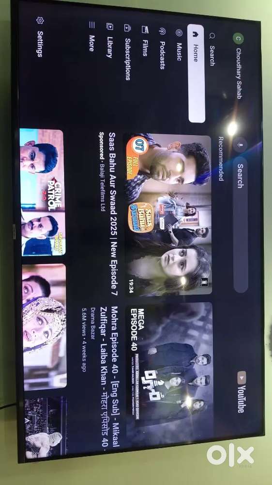 Orignal samsung 55 inc..fremless led