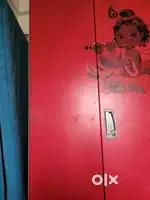 Godrej Interio slimline Almirah Red. Triple door