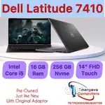Dell 7410 Touch Ci5 10th Gen 16gb Ram 256 gb Nvme..Excellent Condition