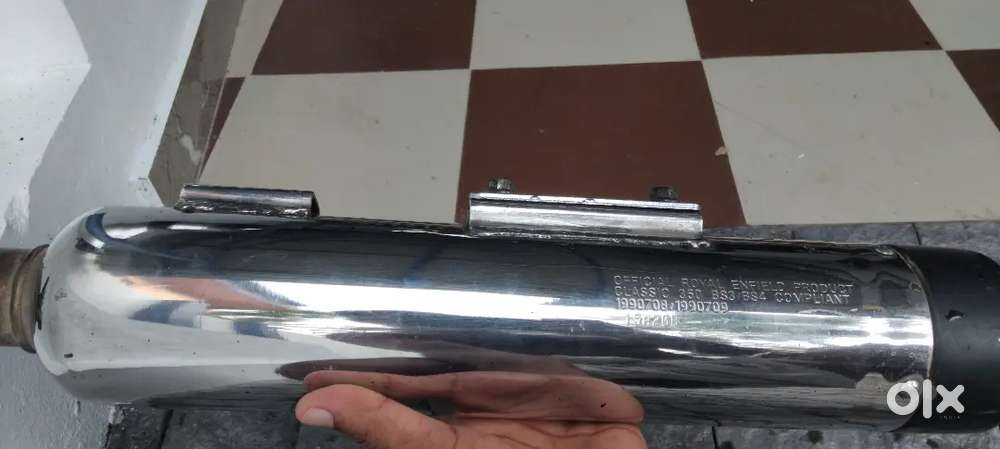 Original Royal Enfield silencer