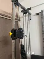 Wall mount pully for cable exercise