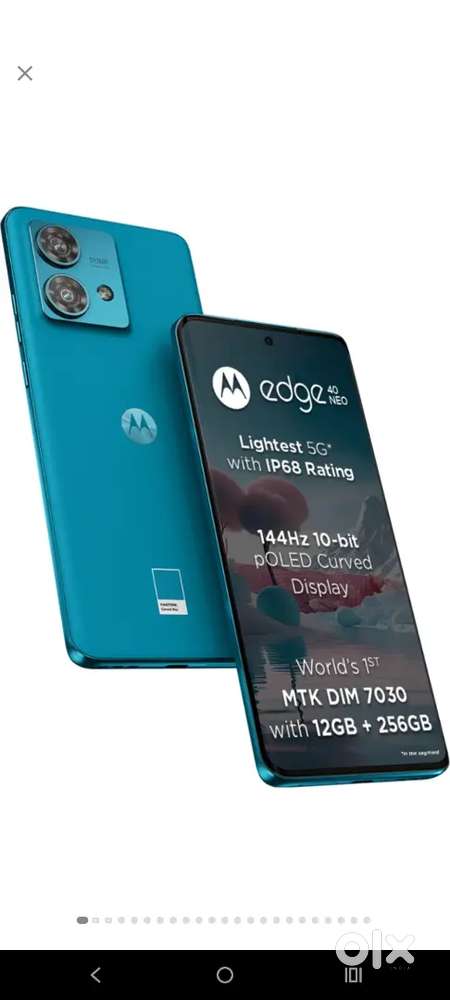 Motorola edge 40 neo 5g 12gb ram 256gb Memory