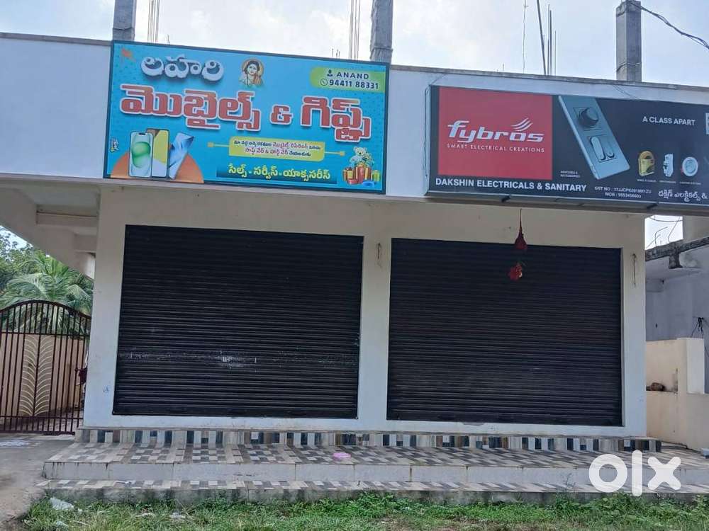 One Shutter Shop for rent at Main Road Allavaram