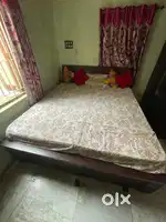 King size bed with gada